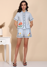 "Garden Play" Cotton Flex Co-ord Set