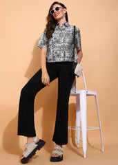 "Boho Olive Muse" Oversized Shirt