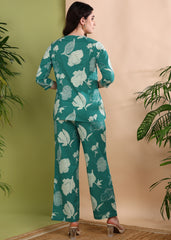 "Garden Whispers" Pure Cotton Co-ord Set