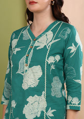 "Garden Whispers" Pure Cotton Co-ord Set