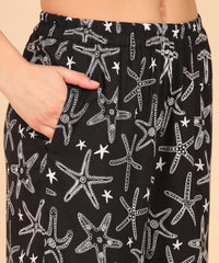 "Ocean Drift" Rayon Printed Co-ord Set