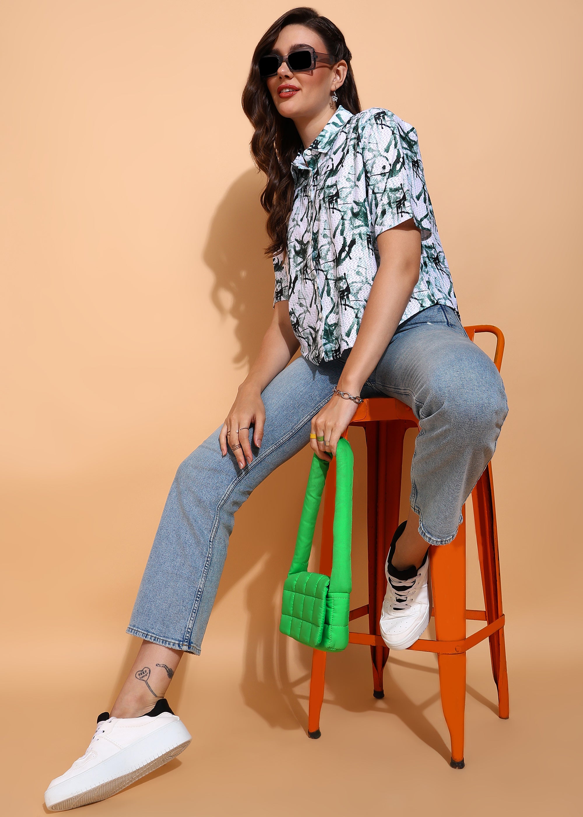 "Inkplay Rush" Oversized Shirt