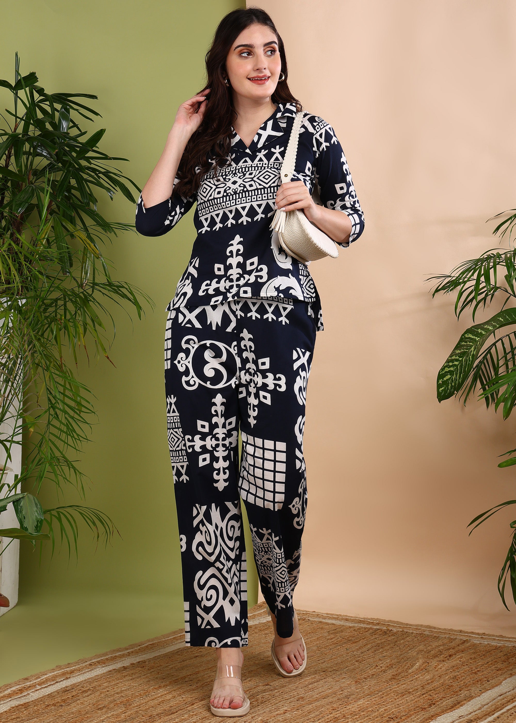 "Bold Moves" Co-ord Set – Pure Cotton Comfort