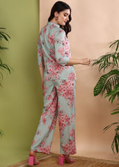 "Blush Meadow" Pure Cotton Co-ord Set