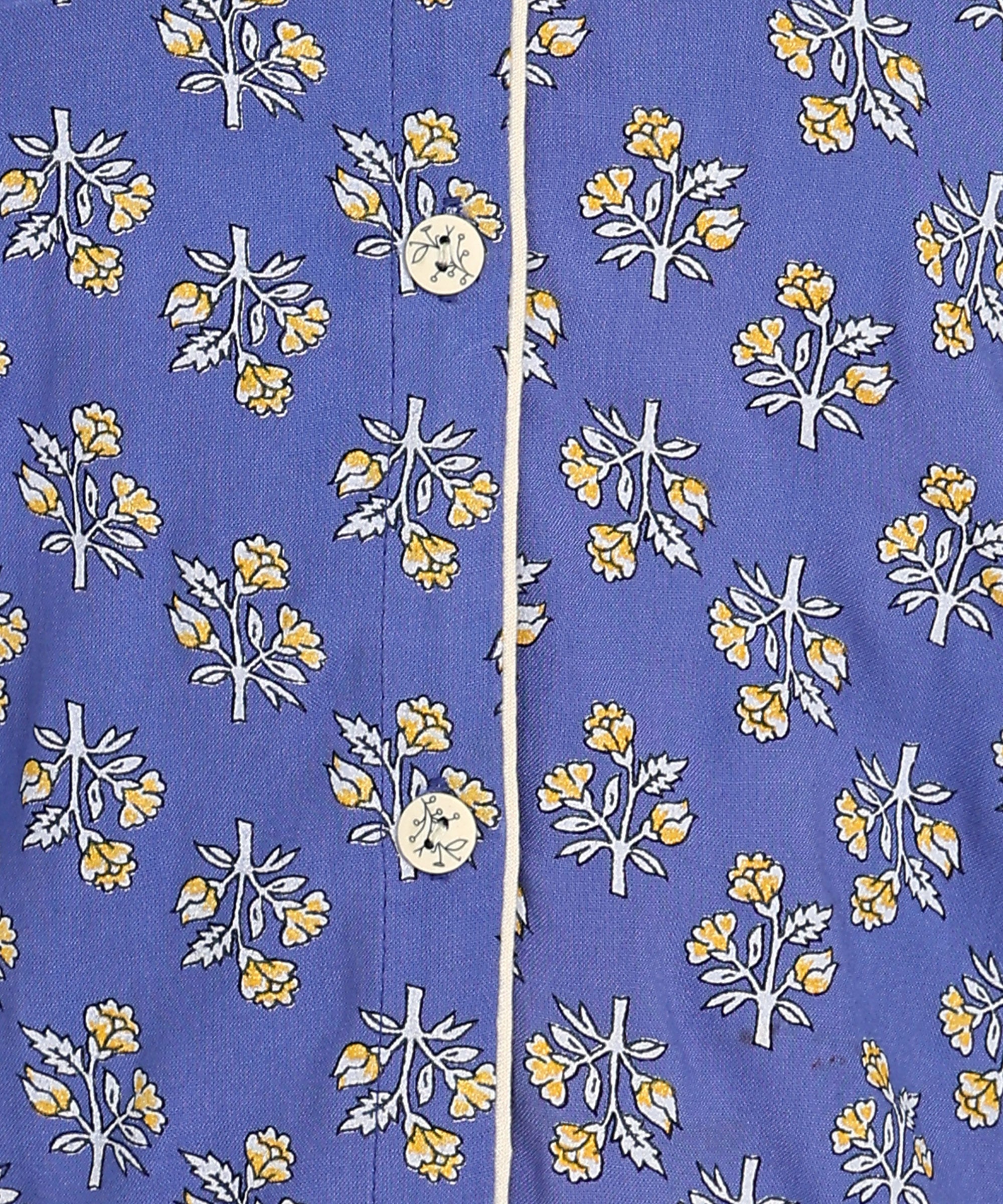 "Daisy Dusk" Viscose Printed Night Suit