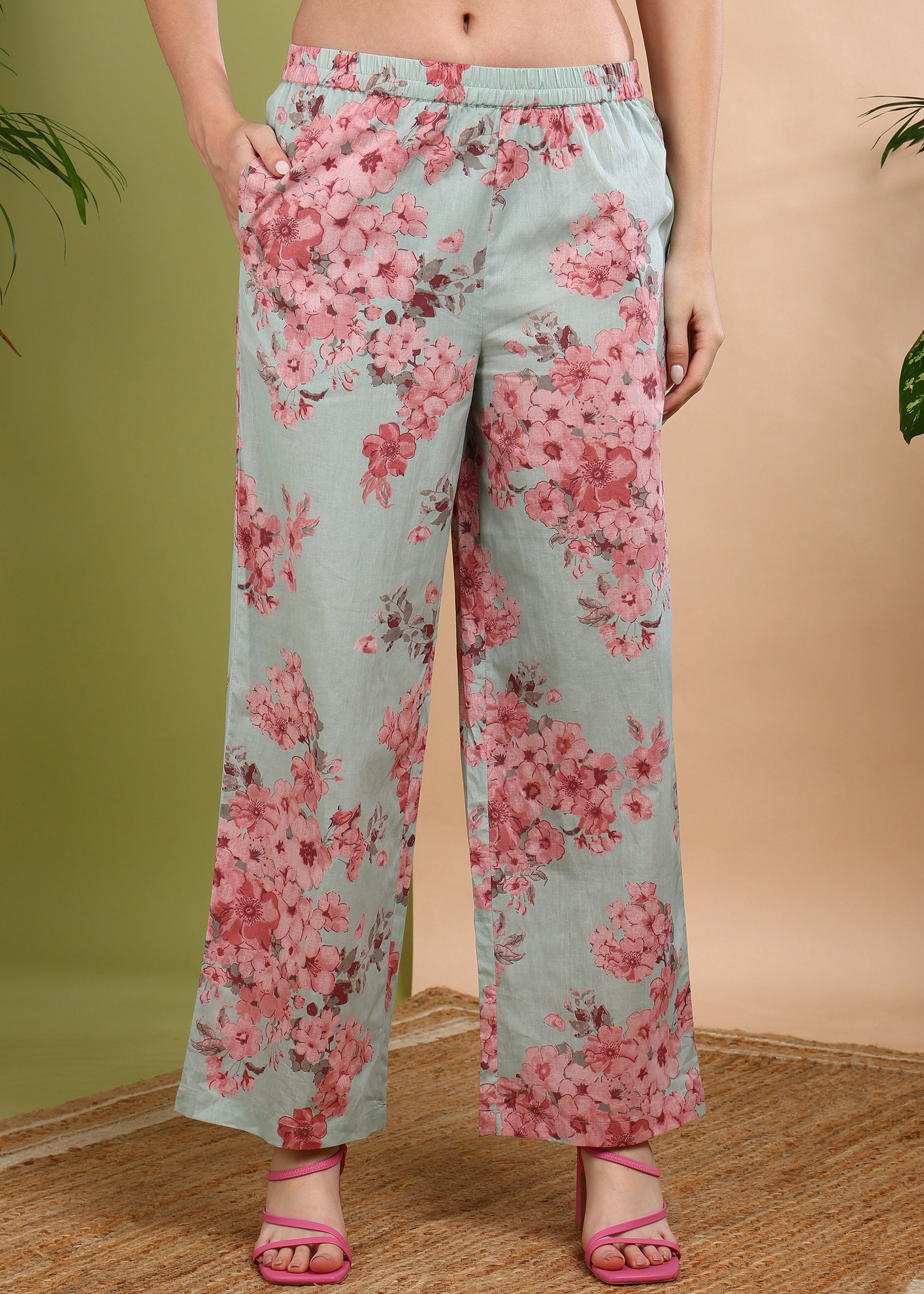 "Blush Meadow" Pure Cotton Co-ord Set